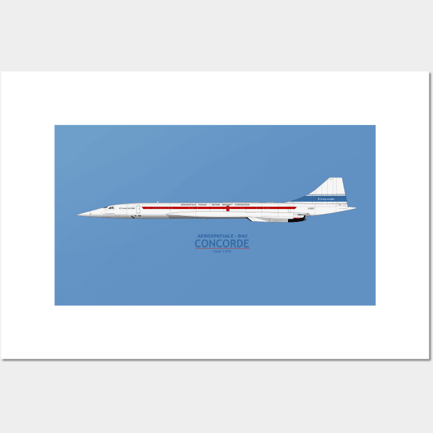 Concorde 002 G-BSST Wall Art by SteveHClark